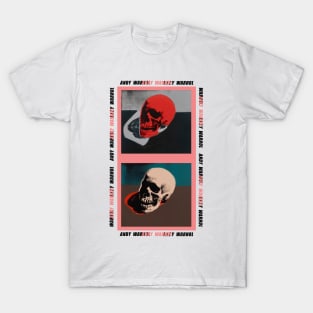 Andy Warhol Skull Art T-Shirt